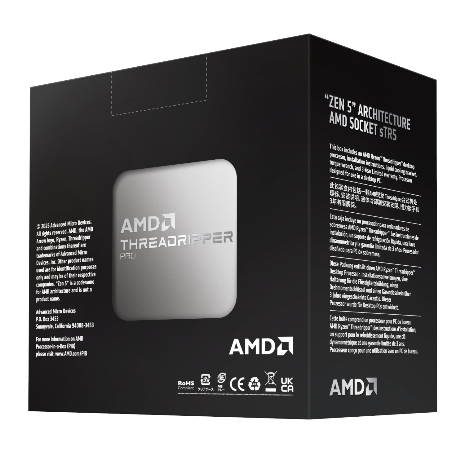 AMD Ryzen Threadripper Pro 9975WX 32-Core 4.0GHz CPU - Image 4