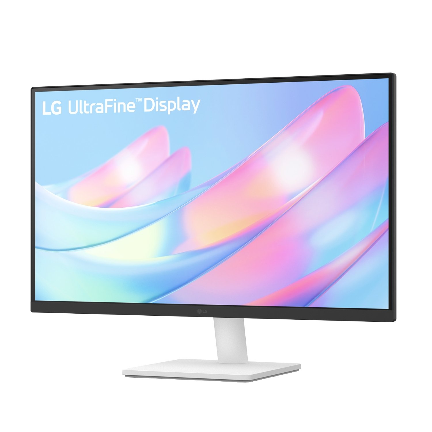 LG UltraFine 27" 4K UHD IPS Monitor - White - Image 3