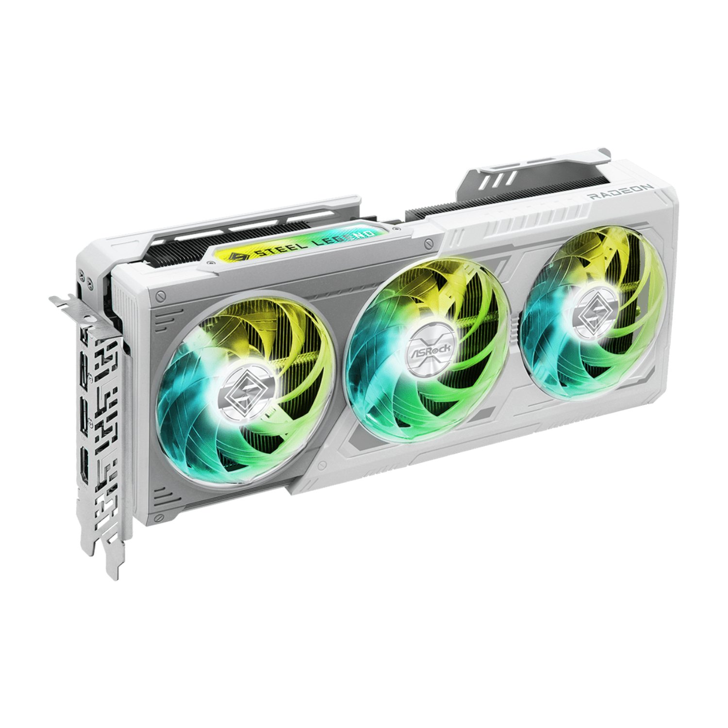 ASRock AMD Radeon RX 9070 XT Steel Legend 16GB Graphics Card - Image 3