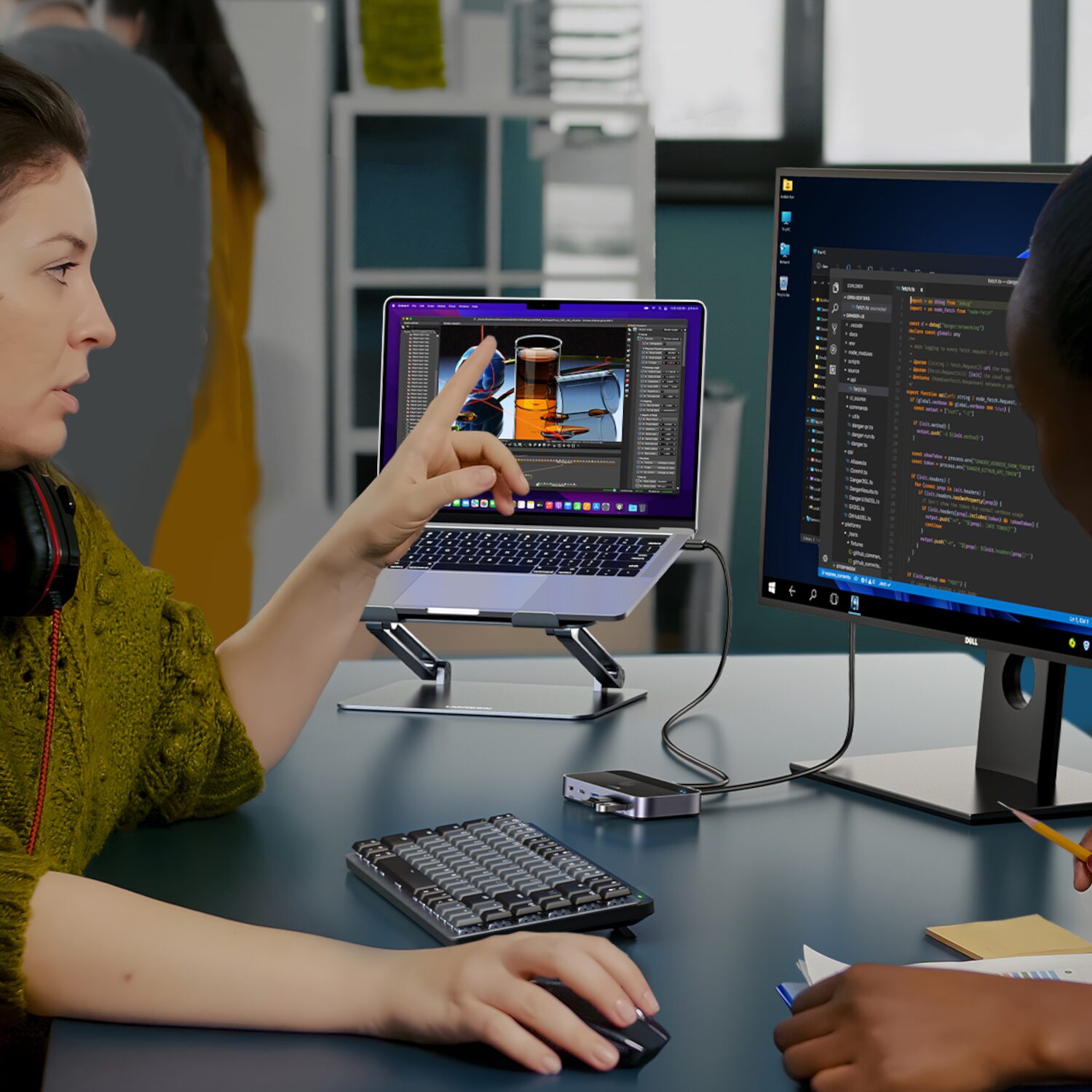 UGREEN Sharing Switch Box 2-in-4 Out - Image 4