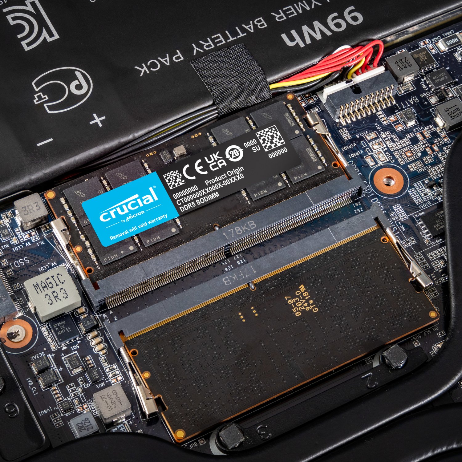 Crucial 64GB 5600MHz DDR5 SODIMM Notebook Memory - Image 4