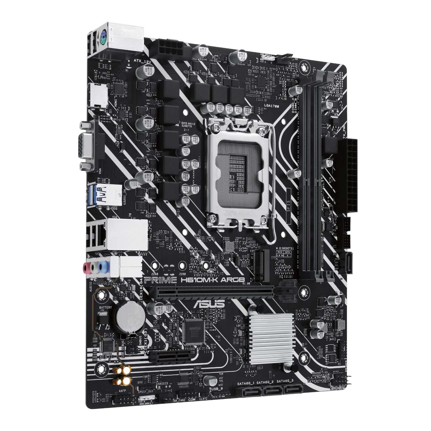 Asus PRIME H610M-R DDR5 LGA1700 Micro-ATX Motherboard - Image 3