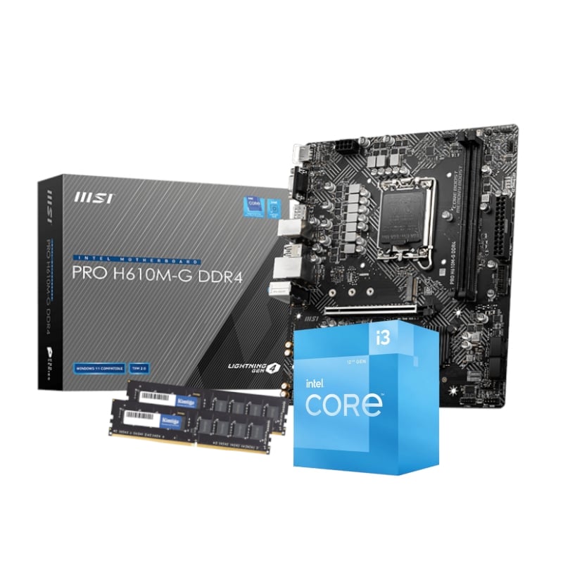 PCBuilder Intel Core i3-12100 LEVEL UP Core Upgrade Kit - Image 2