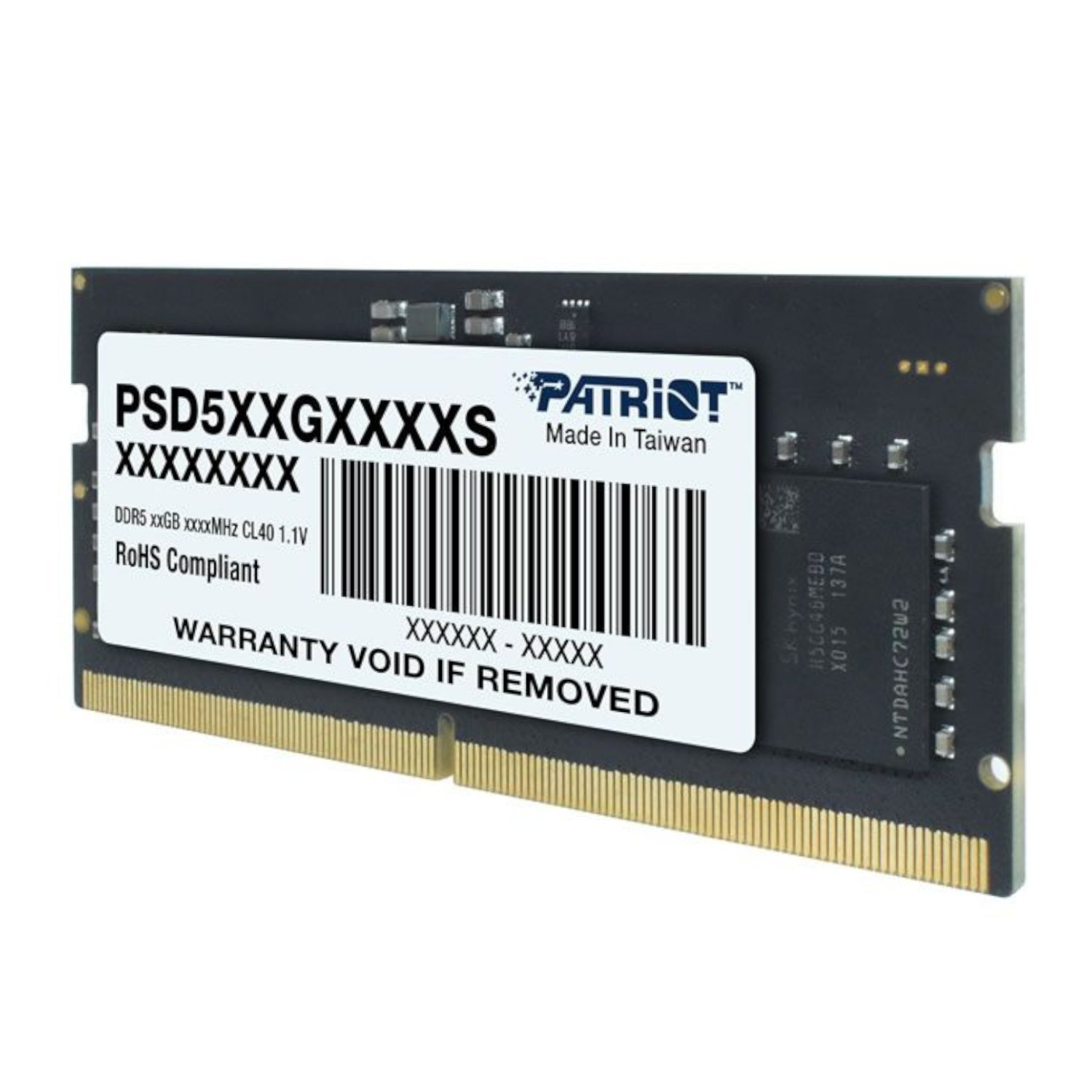 Patriot Signature Line 16GB 5600MHz DDR5 SODIMM Notebook Memory - Image 2