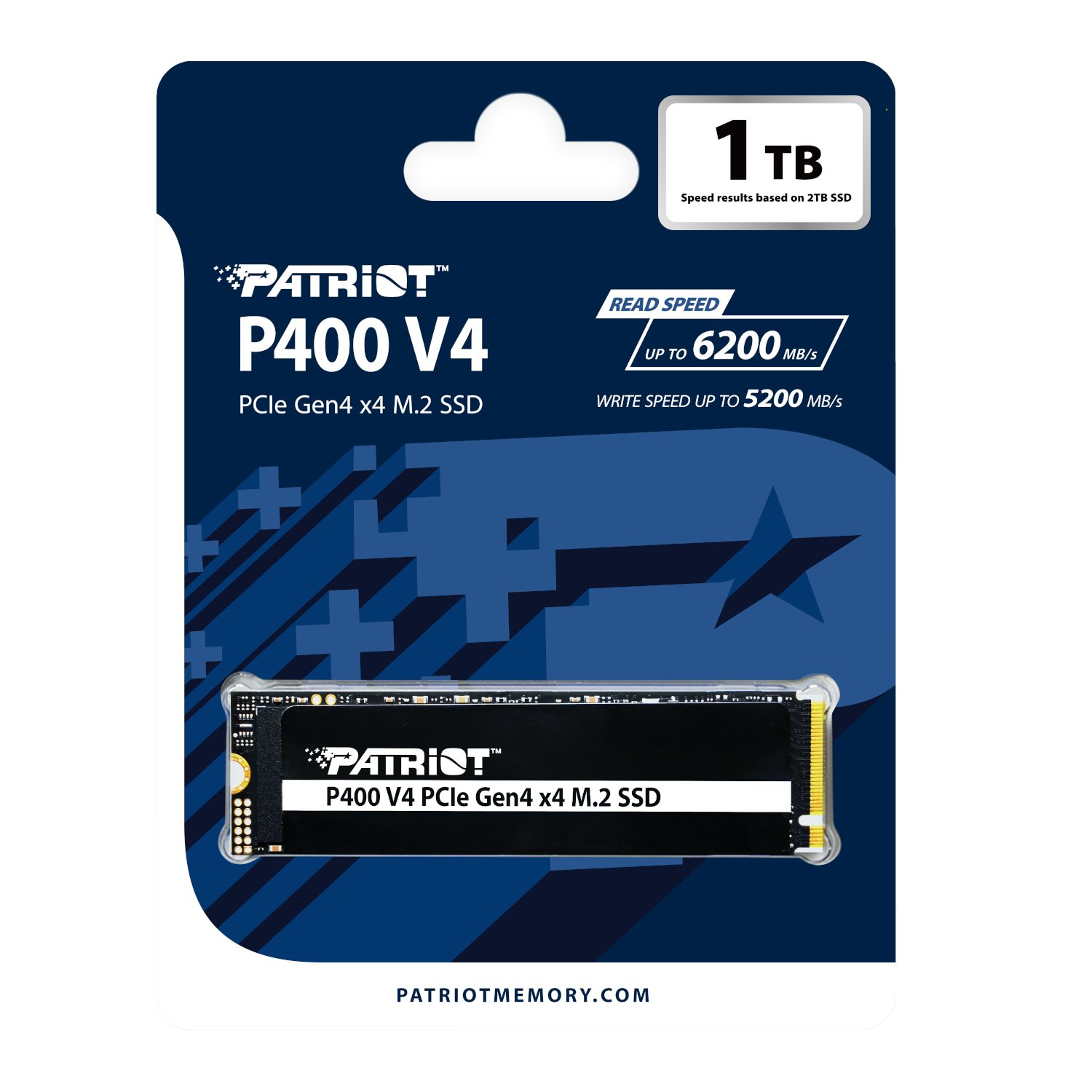 Patriot P400 V4 PCIe Gen4 x4 1TB M.2 2280 NVMe SSD - Image 4