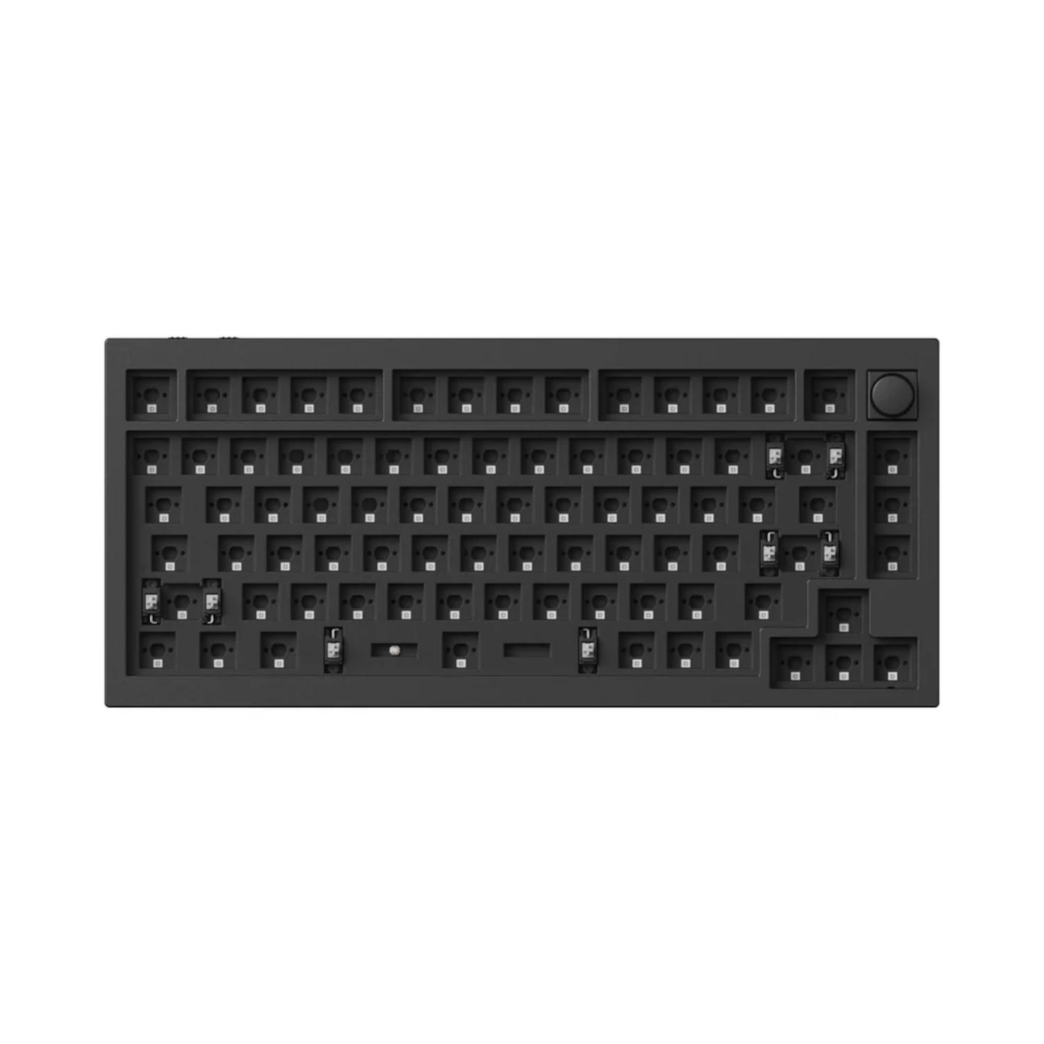 Keychron Q1H-M1 QMK Wireless Custom Keyboard - Black - Image 2