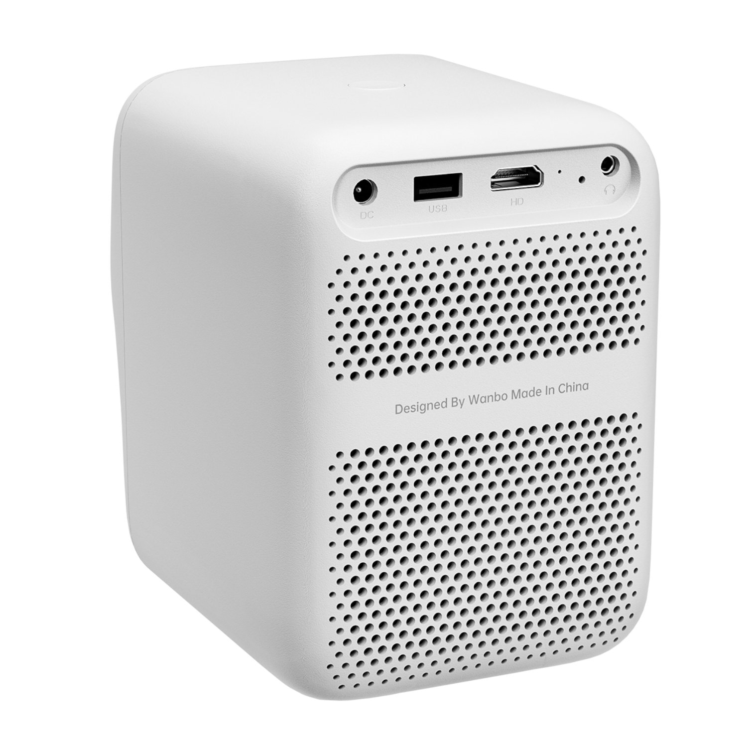 WANBO T2 MAX 1080P 450ANSI Android 9.0 Smart Projector - White - Image 4