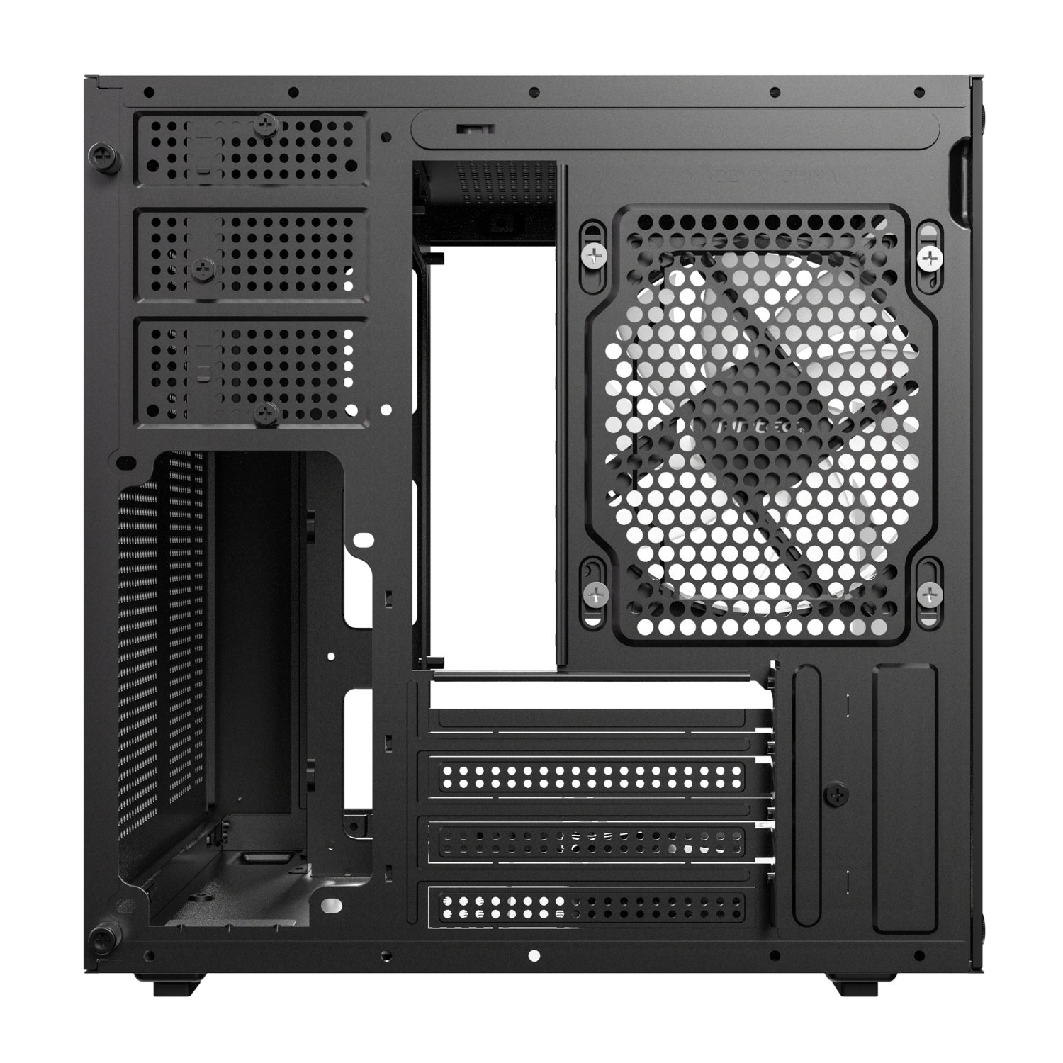 Antec VCX10M RGB Micro-ATX | ITX ARGB Mini -Tower Gaming Chassis - Black - Image 4
