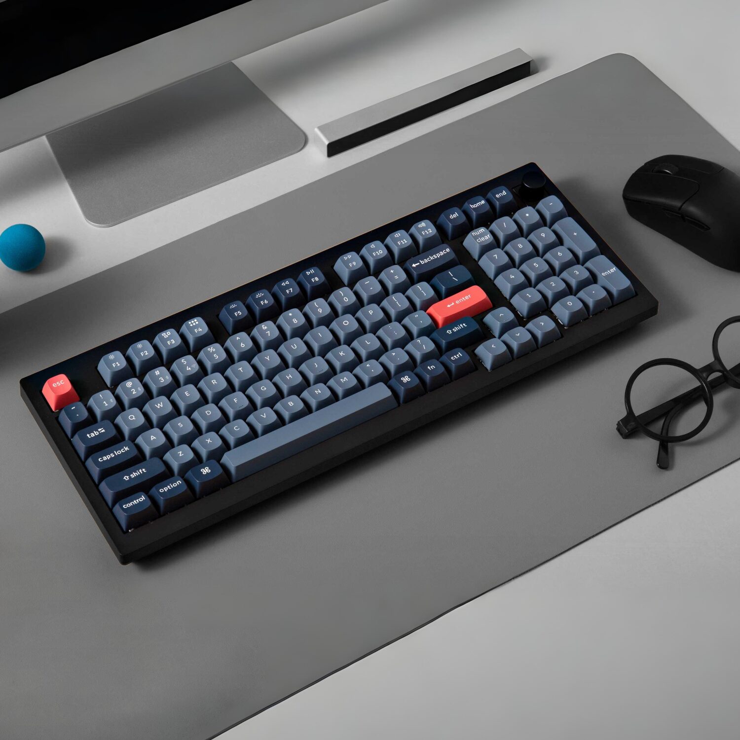 Keychron V5 Max Wireless Custom Keyboard - RED Switch - Image 4