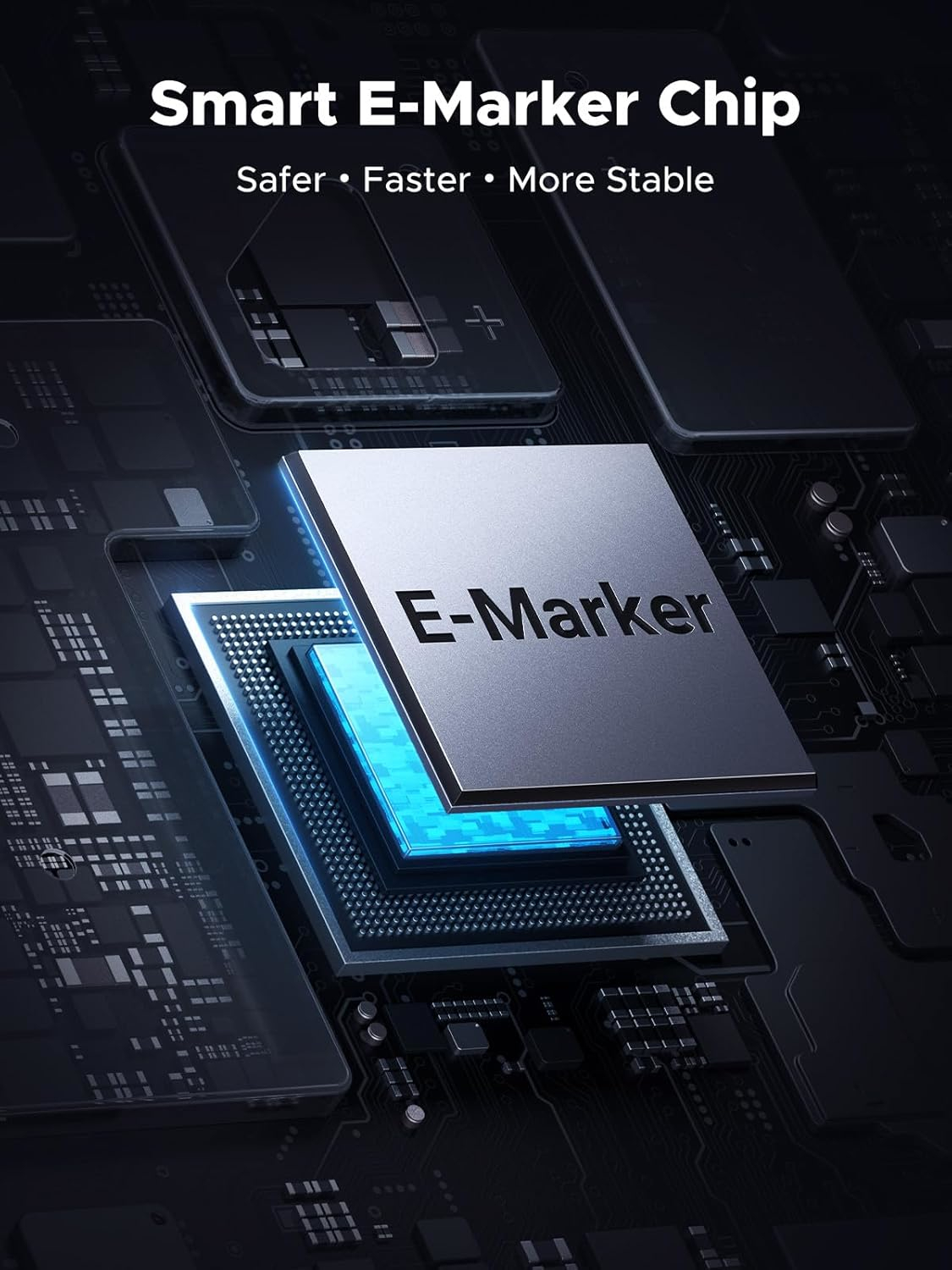 UGREEN USB4 Gen4 240W USB-C to USB-C Cable (Black) - Image 4