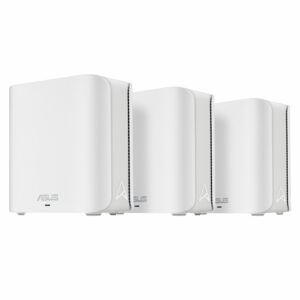 ASUS ZenWiFi BD4 WiFi 7 Dual-Band AiMesh Router (3-Pack) – White