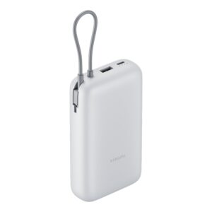 Xiaomi Power Bank 20000mAh (Integrated Cable) - Light Grey