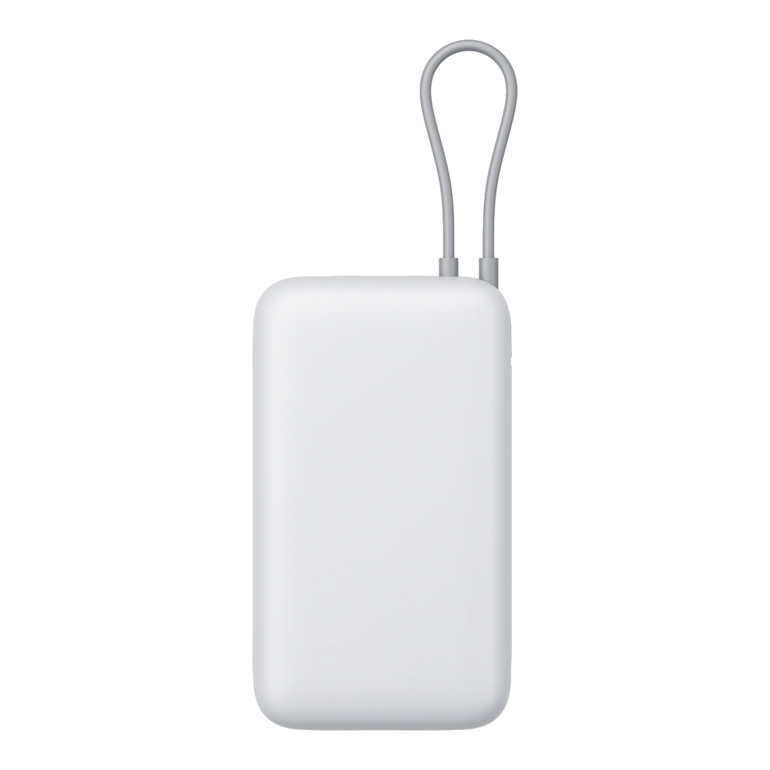 Xiaomi Power Bank 20000mAh (Integrated Cable) - Light Grey - Image 4
