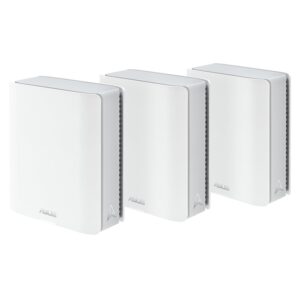 ASUS ZenWiFi BT10 Wi-Fi 7 Tri-Band 10G AiMesh Router Node (3-Pack) – White