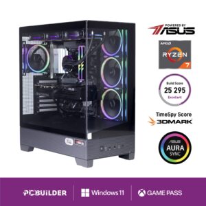 PCBuilder Ryzen 7 7800X3D MAXIMUS Windows 11 Gaming PC