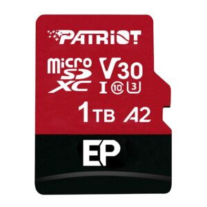 Patriot EP Series 1TB MICRO SDXC V30 A2 (w/o Adaptor)