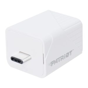 Patriot iLuxe Cube 128GB Type-C Smart Backup Solution - White