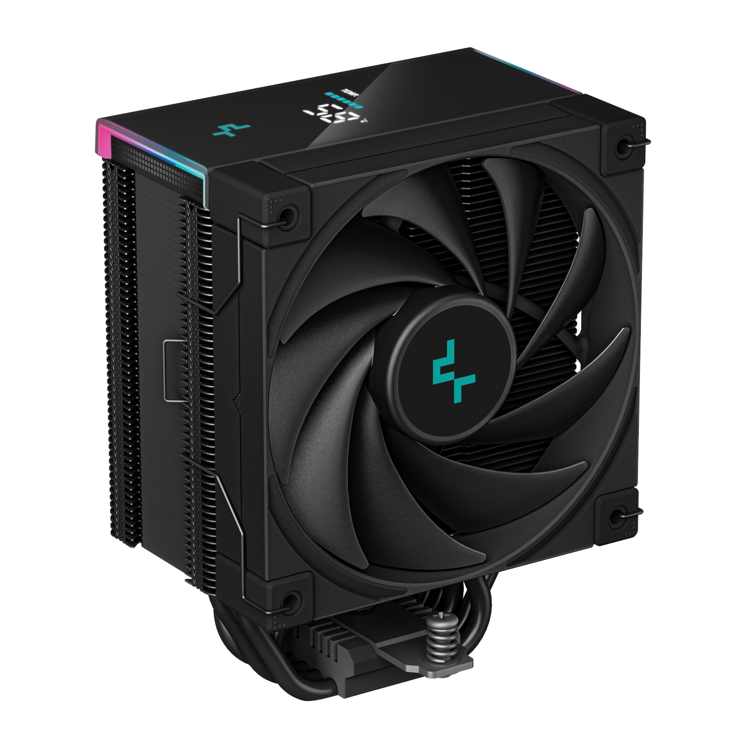 DeepCool AK500S Digital 120mm Air CPU Cooler - Black - Image 2