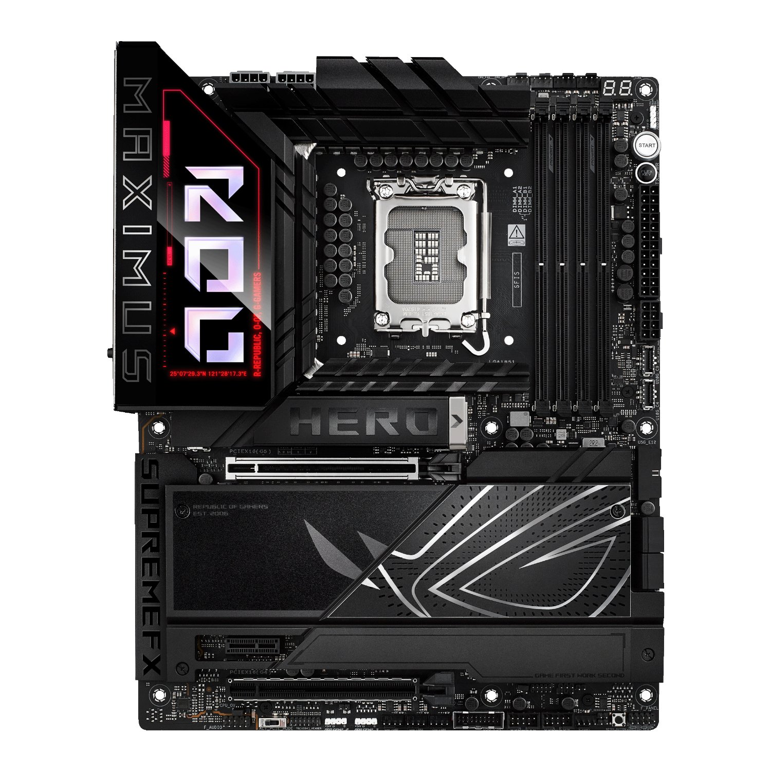 Asus ROG Maximus Z890 Hero Intel LGA1851 ATX Gaming Motherboard - Image 2